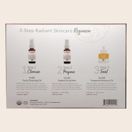 Pranarom Calm 3-Step Soothing Skincare, Normal to Sensitive Skin,2.5 Fluid Oz