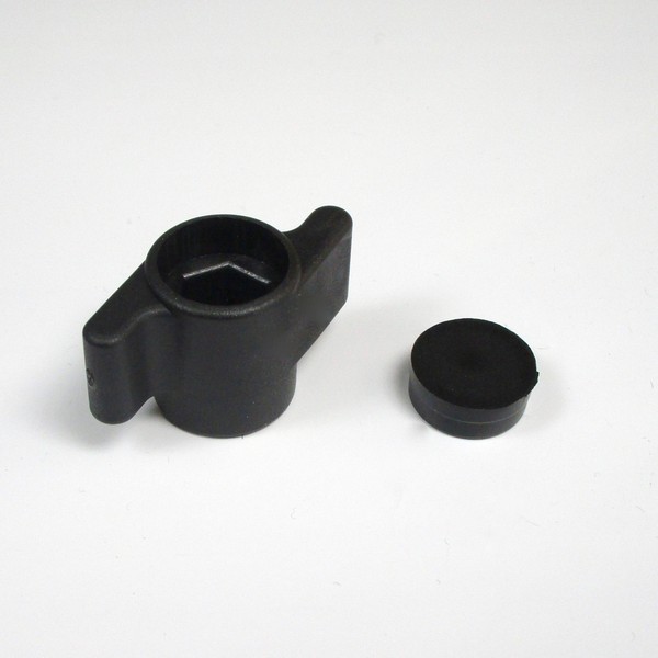 ajile - Wing handle made of plastic black with head