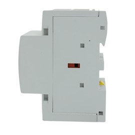 Shopcorp 4 Pole Contactor 120v Coil Normally Closed (NC) 60 amp IEC 400V AC Contactor, 110/120VAC Coil, 40a Motor Load, Lighting Load 60A, Silent Operation with Mounting Base for DIN Rail