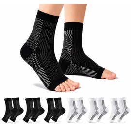 Tobillera para Esguince de Compresión, Tobillera para Fascitis Plantar L/XL