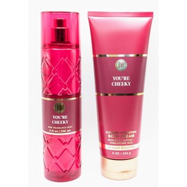 You're Cheeky Body Cream and Fragrance Mist Bath and Body 2 piece set