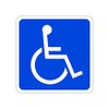 Disabled Equipment (Car Chair) High Weather Resistant Magnetic Sticker Reflective