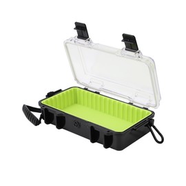 Avlcoaky Waterproof Box Dry Box Waterproof Containers, Protective Case 10" L x 5" W x 2.5" H Watertight Storage Box Kayaking Boat Waterproof Boxes