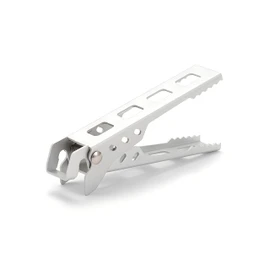MiliCamp Cooker Clip for Mestine Cooker Pot Holder Tongs Lifter Gripper Cooker Handle (Regular, Silver)