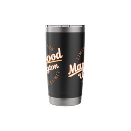 Retro Athletic Maplewood WA Apparel Stainless Steel Insulated Tumbler