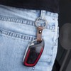TIKIDESIGN Titanium Carabiner Keychain Ring for Car Key (KC2GY)