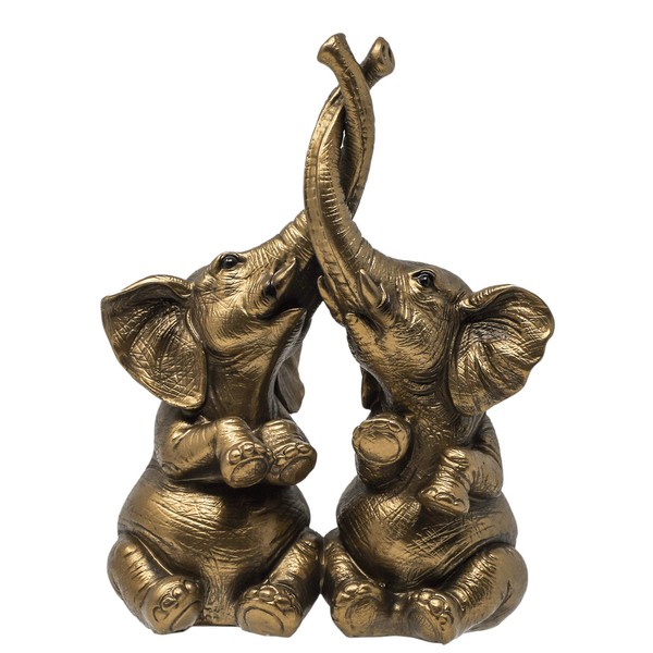 Thorne Antiques & Collectables Mr & Mrs Elephants - Loving