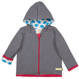 loud + proud Unisex Baby Jacket, Reversible Organic Cotton, GOTS Certified -