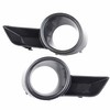 Nurniacl 2-Pack Front Bumper Fog Light Cover Grilles Fog Lamp