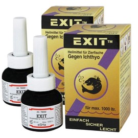 Esha EshaExit® 2 x 20 ml for 2000 litres (broad-spectrum effect against all polka dot diseases, such as ichthyo or the velvet disease Oodinium)