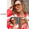GLARDEFE Oversized Aviator Sunglasses for Women Men - Retro 70s