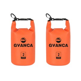 GVANCA Waterproof Dry Bag for Kayaking Lightweight Kayak Bag Roll Top Dry Sack for Beach, Boating, Paddle Boarding, Canoeing