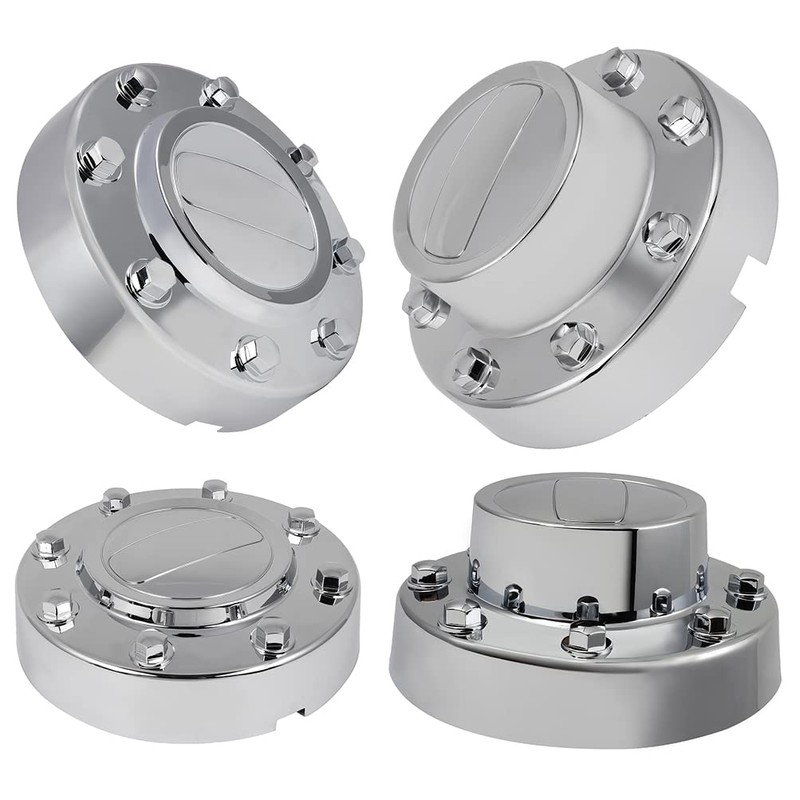 ECCPP 4PC Set 2 Front and 2 Rear Chrome 7