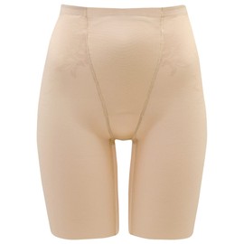 Wacoal GRC423 Women's Girdle, Flat Tummy Flat, Two Butts, Can Be Seen One, Sweat Absorbent, Quick Drying, Long Length, Summer, KA