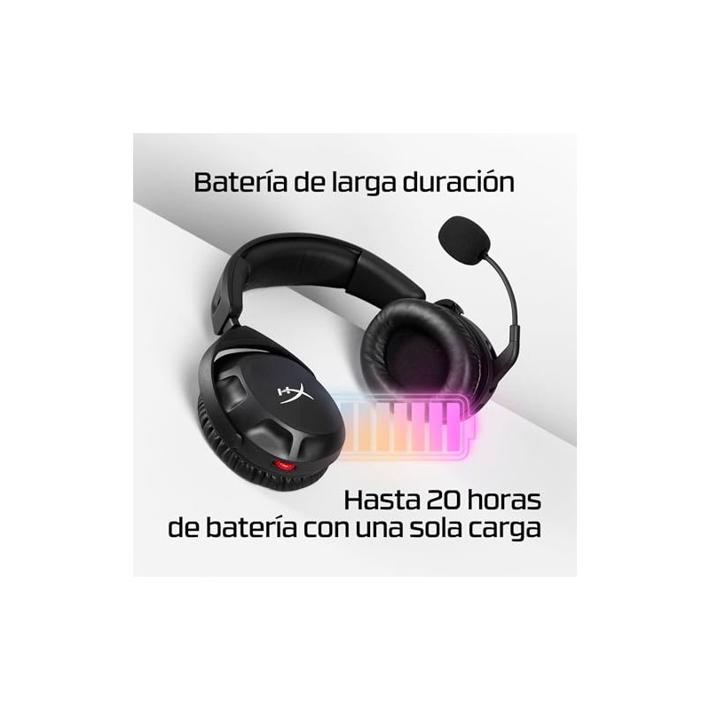 HyperX Cloud Stinger 2 - Auriculares inalmbricos para Juegos Compatibles