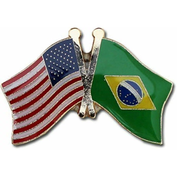RFCO USA American Brazil Country Friendship Flag Bike Motorcycle Hat