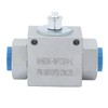 3 Way Hydraulic Ball Valve, 3/4 in NPT Female Hydraulic