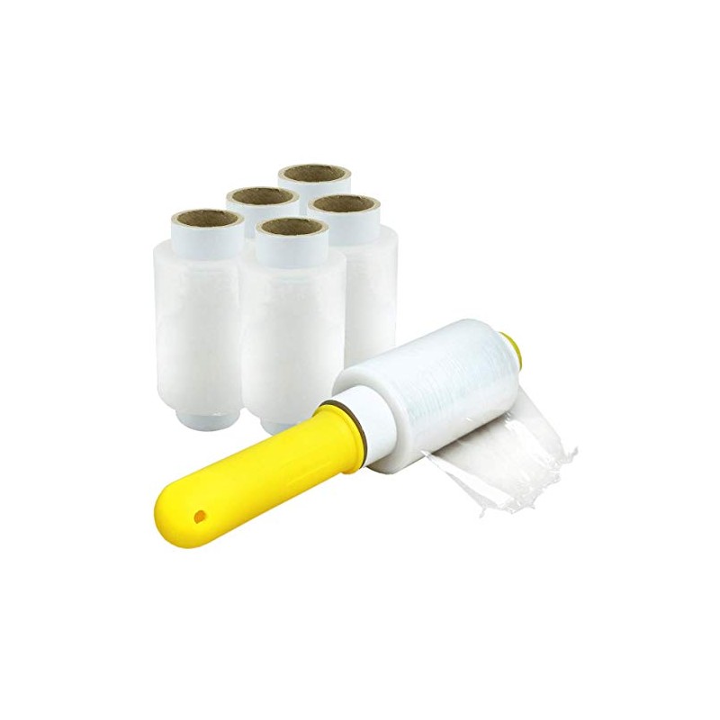 Malerversand Hand Dispenser + 6 x Stretch Film Rolls -