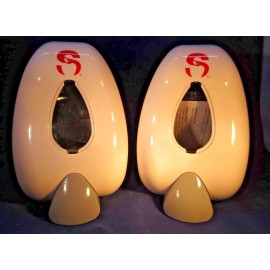 Buckeye 6 Buckeye® Symmetry™ Foam Dispensers - WHITE Holds 1000ml & 1250 ml refills