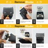 Detachable Steel Pet Dog Clipper Blades,Size-5FC,Compatible with Andis Cut Length