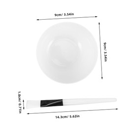 FOMIYES 4sets Diy Mask Making Kit Beauty Supplies Facial Mask Mixing Tool Set for Estheticians Skin Care