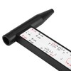 Wheel Rim Gauge,Car Plastic Wheel Rim Bolt Pattern Sliding Measuring