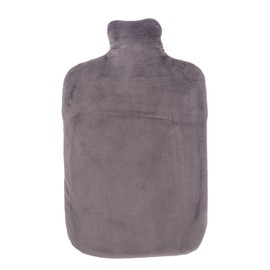Hugo Frosch Öko-Wärmflasche 2,0 l mit Nickibezug luna grau