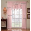 Today's Curtain Emelia Original Voile Panel 72", Rose, 60" W