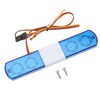 Chanjorlin 1/10 RC Car Simulation Police Lights Multi-Function Flash LED