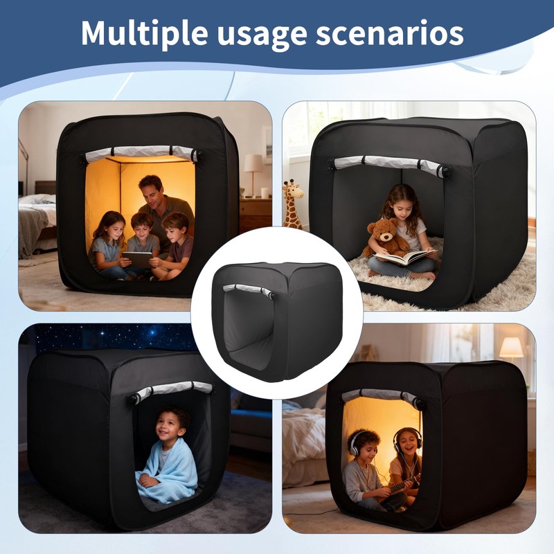 Sensory Tent for Kids with Autism ADHD SPD, Pop Up