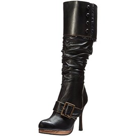 Ellie Shoes Women's 426-Grace Boot, Black, 9 M US