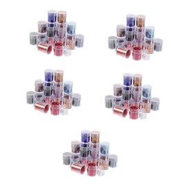 TEHAUX 100pcs Manicure Sequins for Nail Art Gradient Glitter Powder for Beautiful Nails for Eye Makeup Crafts Easy to Apply Romantic Bright Decorative Accessories