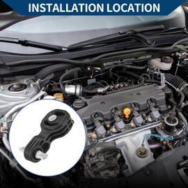 Hihaha No.50890SWAA81 Engine Motor Mount for Honda CRV 2007-2011 / Rear Rear Engine Torque Strut Mount/Vibration Isolation / 1 Pcs