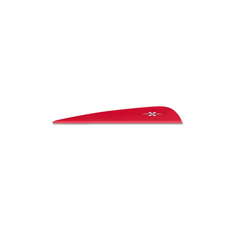 Gold Tip Vane 100CT 4-Inch Duravane Arrows, Red