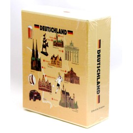 World By Shotglass Germany Embossed Photo Album 100 Photos / 4x6 New