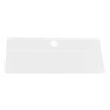 2Pcs Clear Floating Shelf Acrylic Fine Surface Delicate Modern Transparent