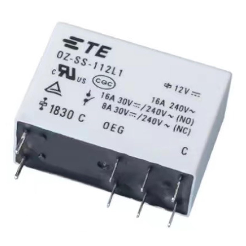 2Pcs OZ-SS-112L1 16A 12VDC Multi-Function General Purpose Relay 8Pins