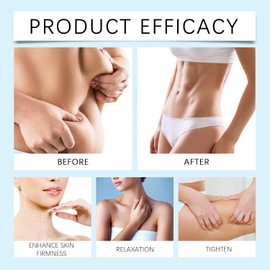 Crema corporal reafirmante para piel flácida, crema reafirmante para suavizar líneas finas y arrugas, crema reafirmantes para brazos, loción reafirmantes y tensora para cuello y muslos (2)