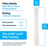 SpiroPure SP-P1-20 20x2.5 1 Micron Spun Melt-Blown Polypropylene Sediment Water