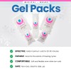 5 Extra Therapy Grade Gel Packs for Icekap Migraine Cold