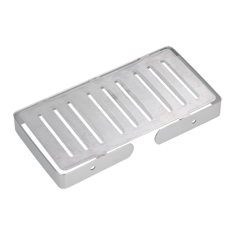 Soap Dish Shelf 304 Stainless Steel Bathroom Hollow Self Draining