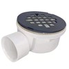 BlueVue 1.5" Side Outlet Drain Assembly (Matte Black)