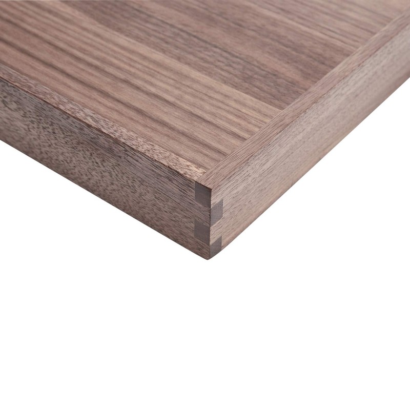 Pandapark Wood Organizer Tray,Black Walnut,Desk & Drawer Storage Box (Walnut