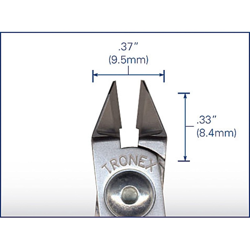 Cutters - Tronex Taper Head, Relieved, Razor Flush Edges
