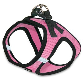 Voyager Step-In Air Dog Harness - All Weather Mesh Step In Vest Harness For Small And Medium Dogs By Best Pet Supplies - Pink Base, S