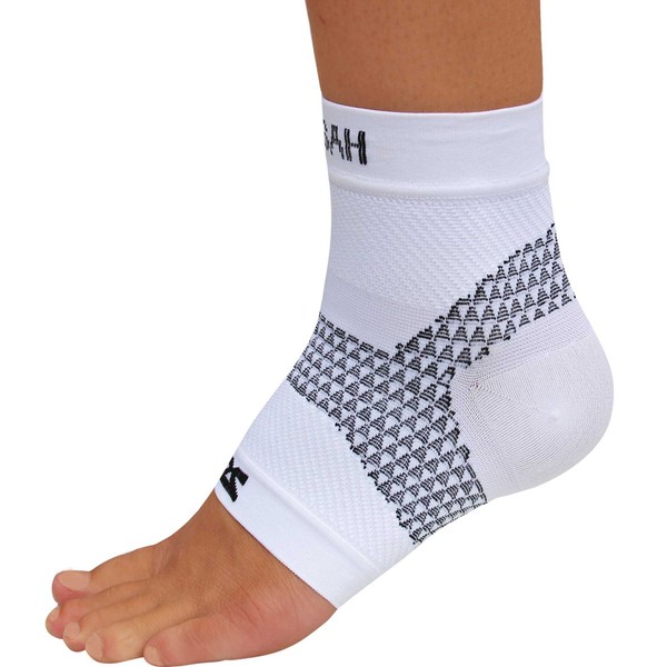 Zensah PF Compression Sleeve (Single) - Plantar Fasciitis Sleeve, Relieve Heel Pain, Arch Support, Reduce Swelling - Foot Sleeve, Plantar Fasciitis Sock