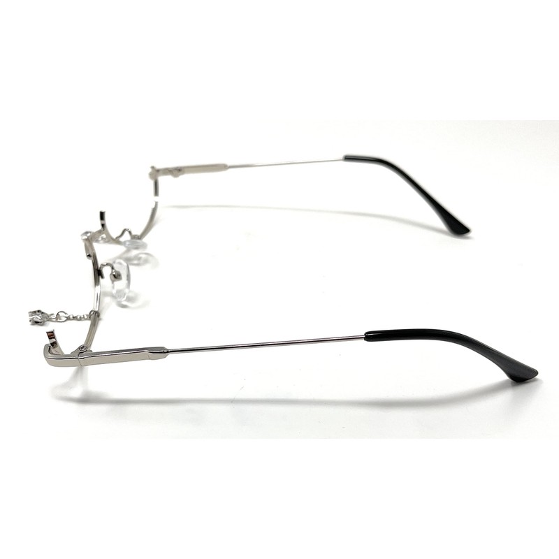 TOKYO GOODS MARKET Charm with No Lens Oval Half Rim