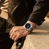 BUREI Men's Analog, Quartz, Simple, Waterproof, Black, Popular, Stylish, Gentleman's