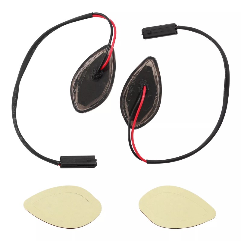 TCMT Front Amber Flush LED Turn Signal Light Fit For