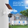 Hiseeu Wireless Security Camera Outdoor, 4MP Solar Camera, Wire-Free, Battery